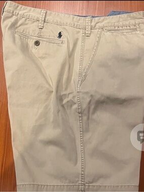 Polo Ralph Lauren Blue and White Striped Shorts